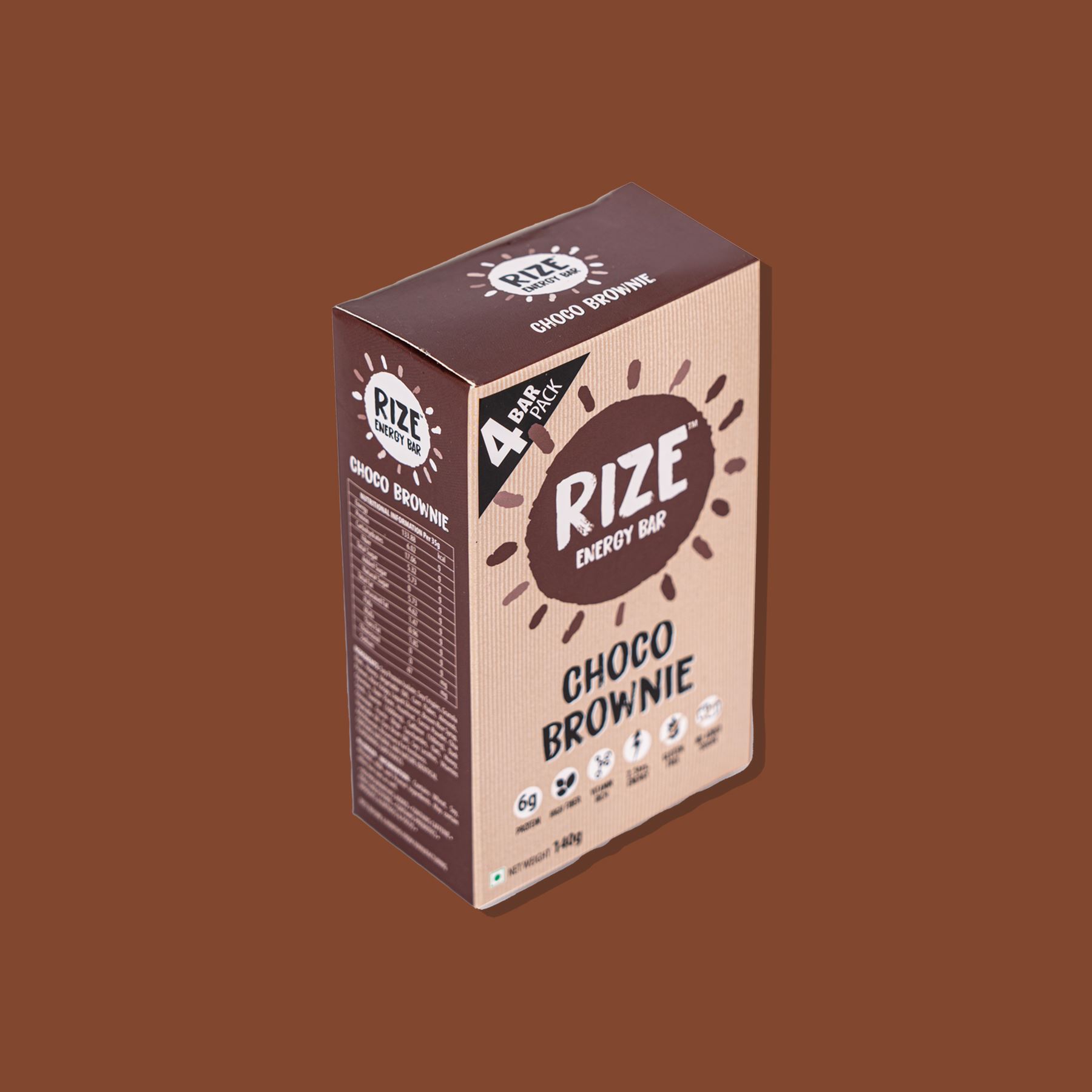 Rize Energy Bar Choco Brownie