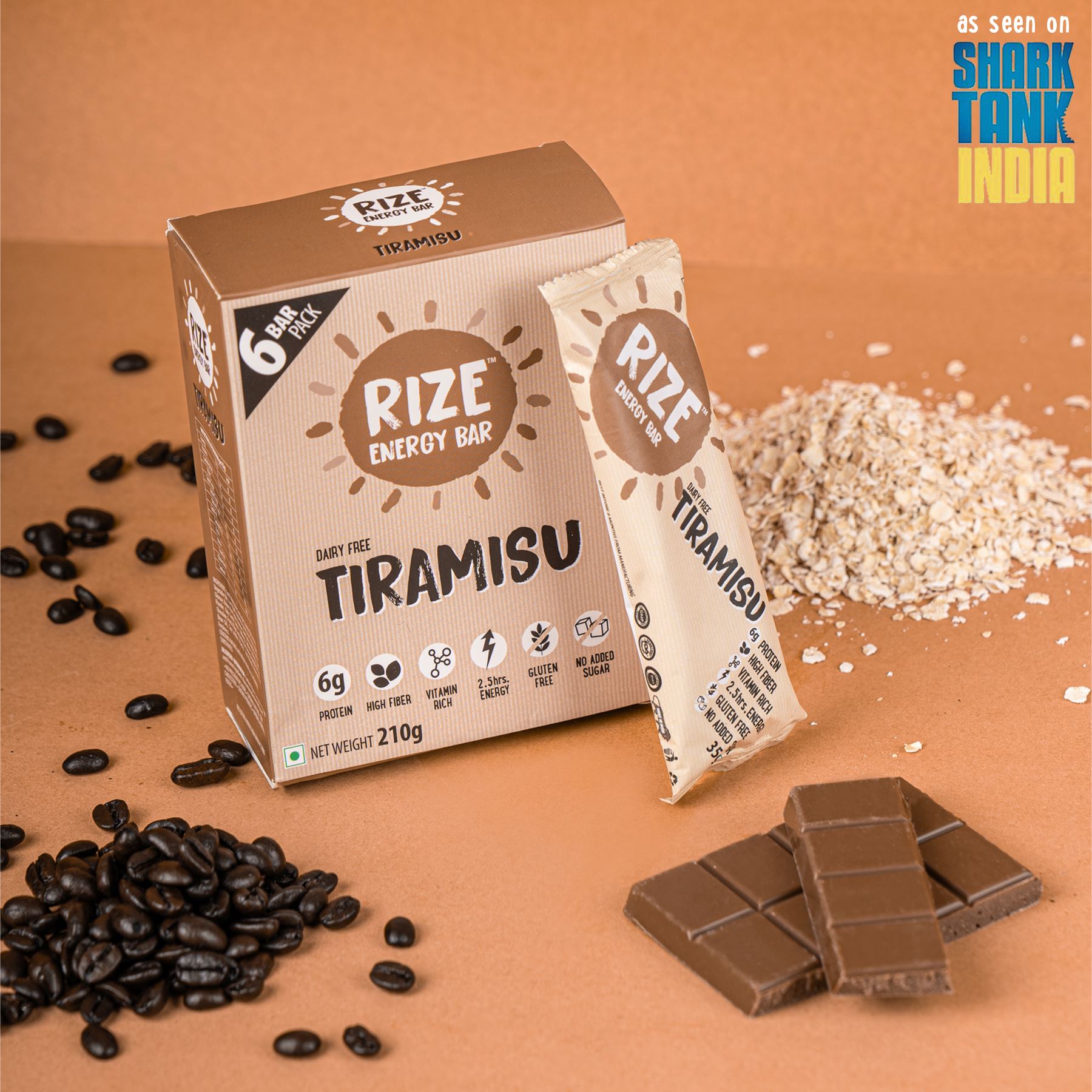 Rize Energy Bar Tiramisu